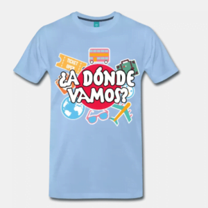 Camisetas a donde vamos